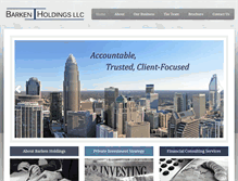 Tablet Screenshot of barkenholdingsllc.com